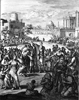 Jonah Preaching to the Ninevites