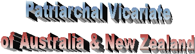 Patriarchal Vicariate
of Australia & New Zealand